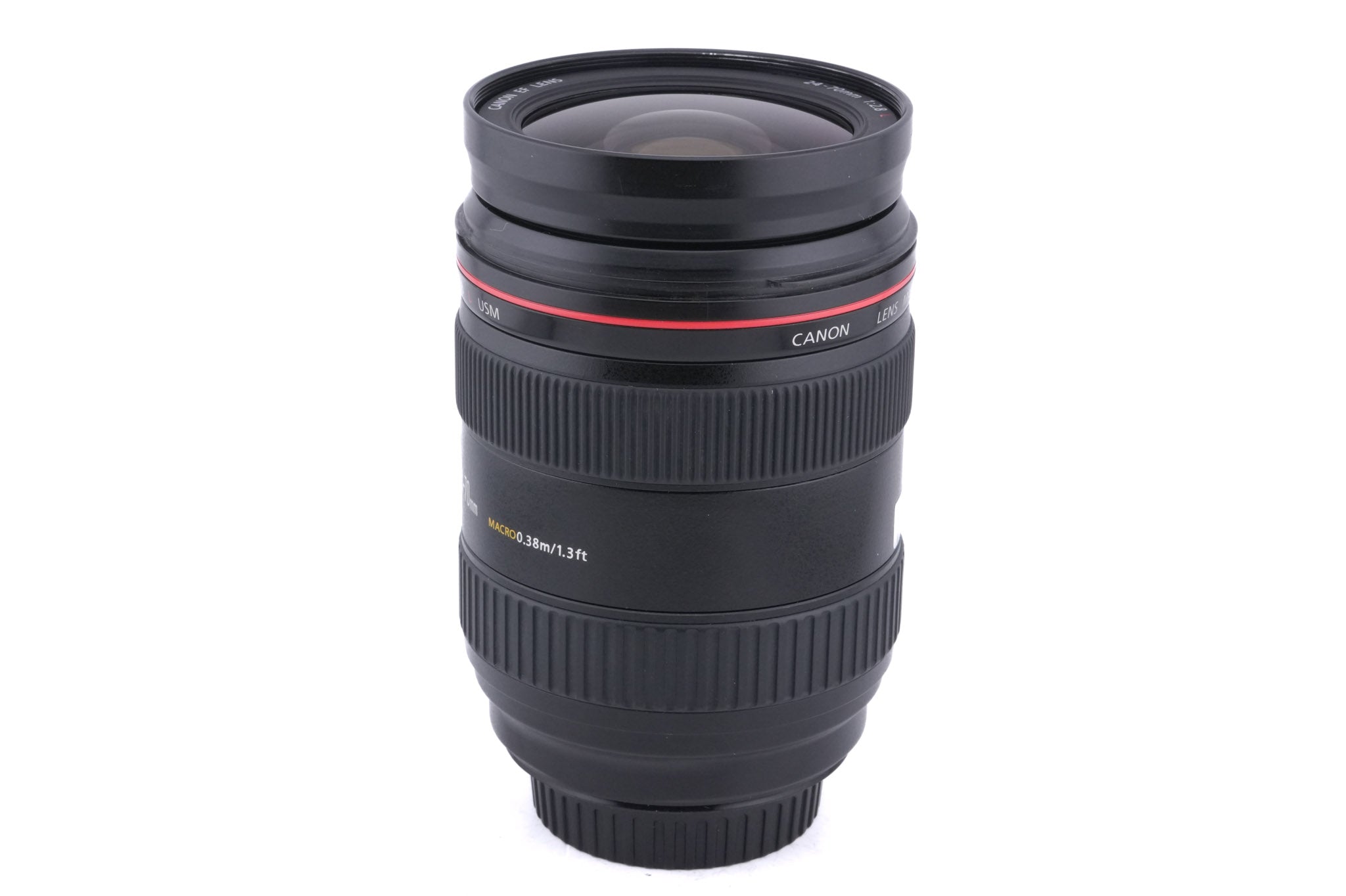 Canon 24-70mm f2.8 L USM + EW-83F Lens Hood