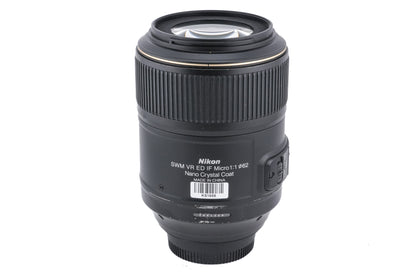 Nikon 105mm f2.8 AF-S Micro-Nikkor G ED N VR
