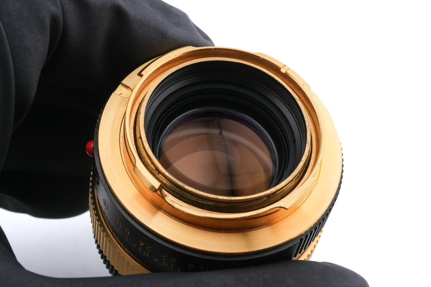 Leica M4-2 (Oskar Barnack Deluxe) (Gold, 10420) + 50mm f1.4 Summilux (Type II) (Oskar Barnack Deluxe) (11100)