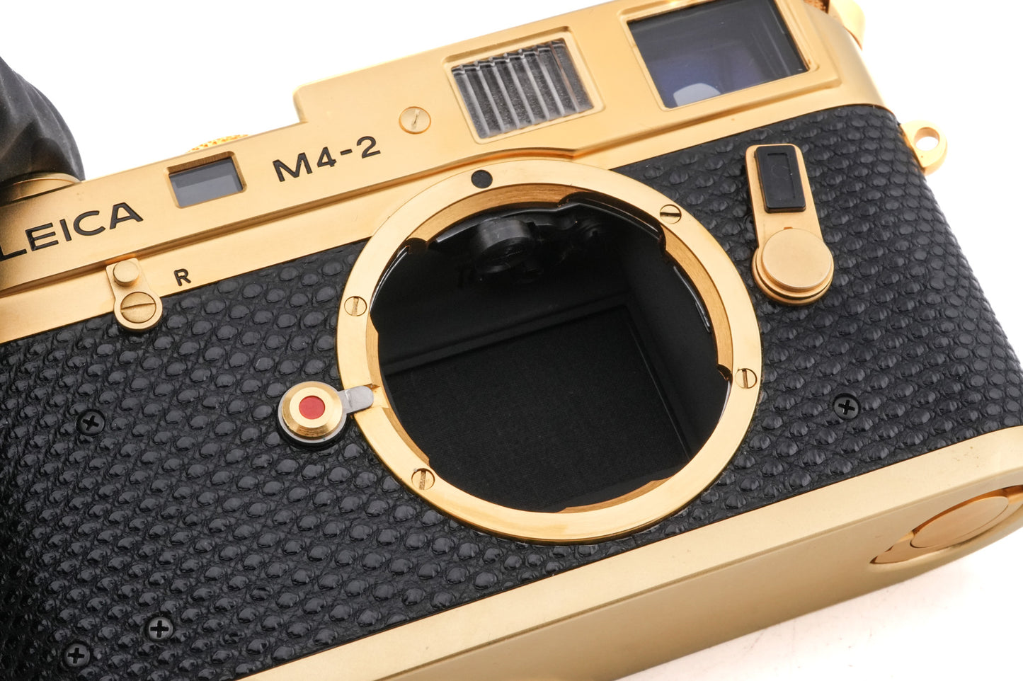 Leica M4-2 (Oskar Barnack Deluxe) (Gold, 10420) + 50mm f1.4 Summilux (Type II) (Oskar Barnack Deluxe) (11100)