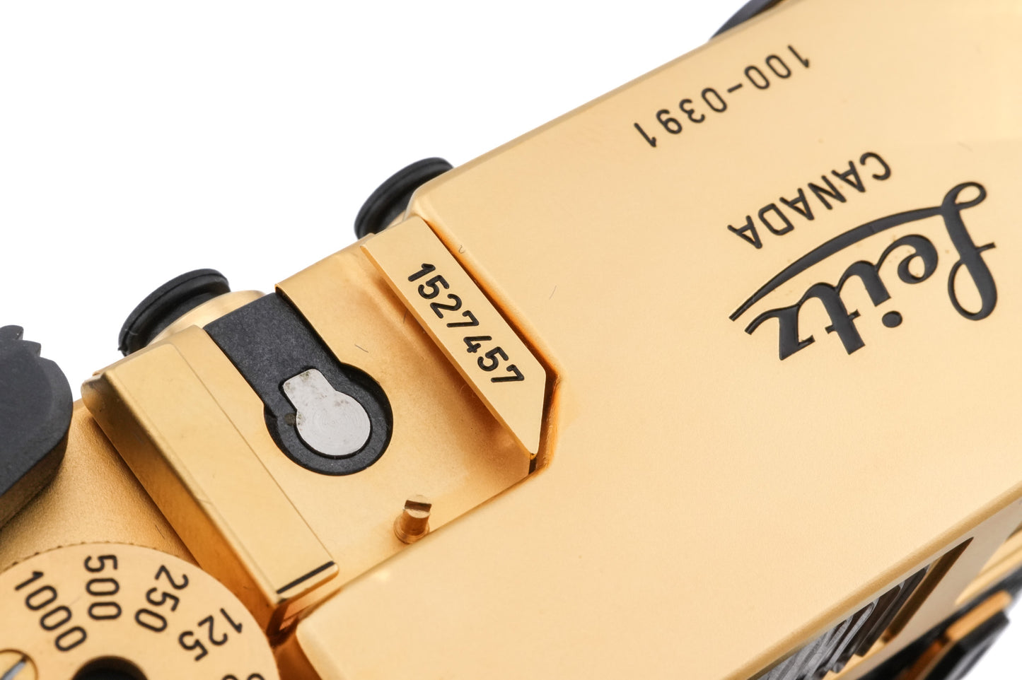 Leica M4-2 (Oskar Barnack Deluxe) (Gold, 10420) + 50mm f1.4 Summilux (Type II) (Oskar Barnack Deluxe) (11100)