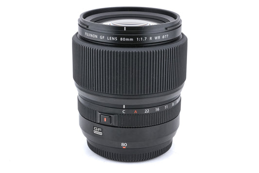 Fujifilm 80mm f1.7 Fujinon GF R WR