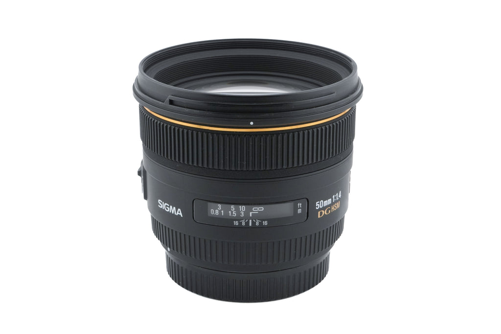 Sigma 50mm f1.4 EX DG HSM