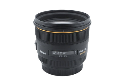 Sigma 50mm f1.4 EX DG HSM