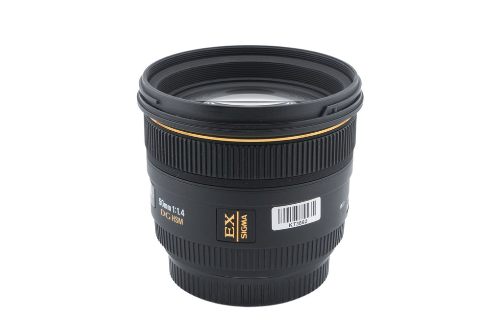 Sigma 50mm f1.4 EX DG HSM