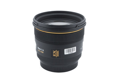 Sigma 50mm f1.4 EX DG HSM