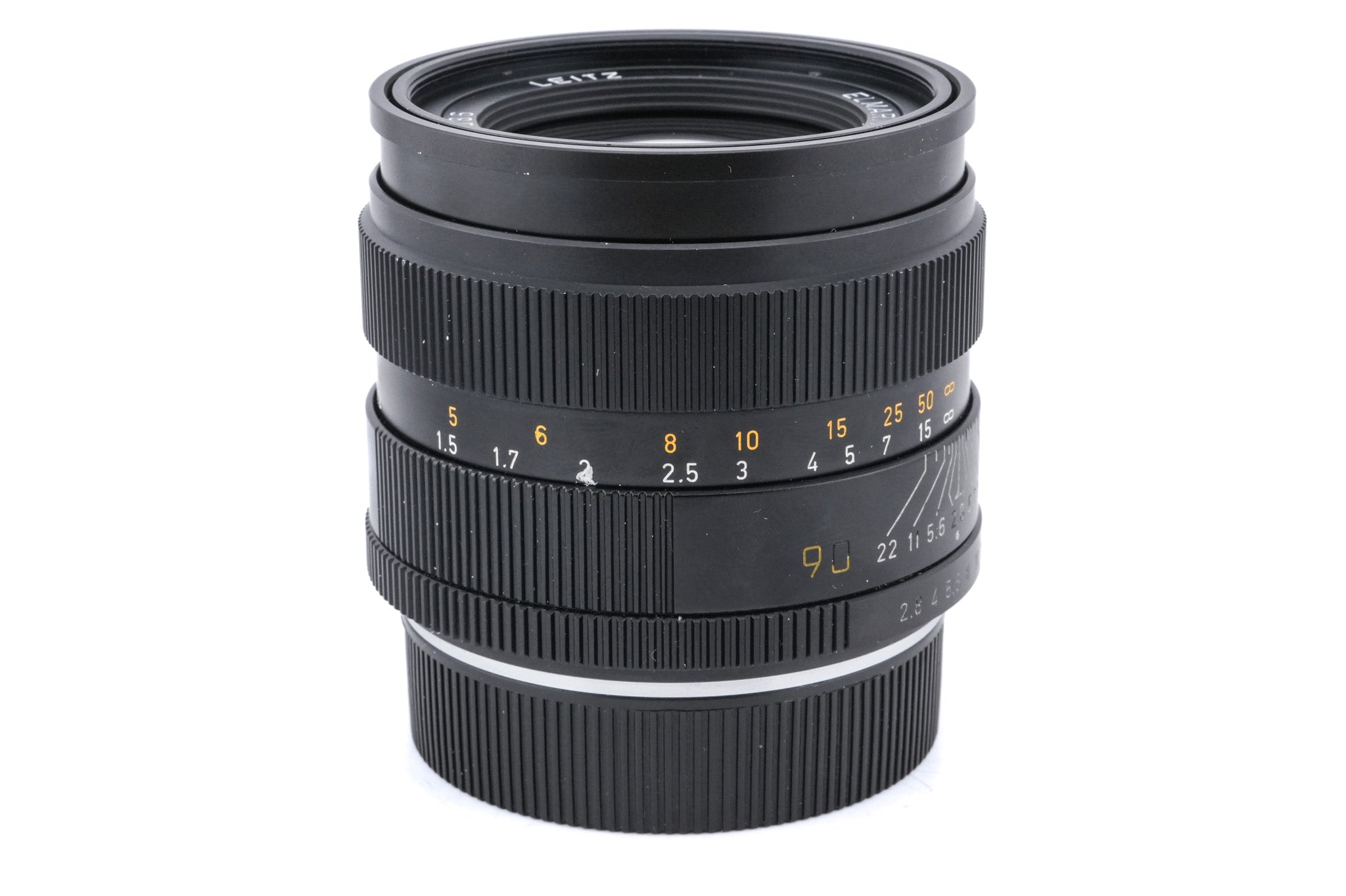 Leica 90mm f2.8 Elmarit-R (Type II) (3-Cam) (11806)