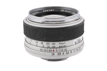 Topcon 58mm f1.8 RE Auto-Topcor