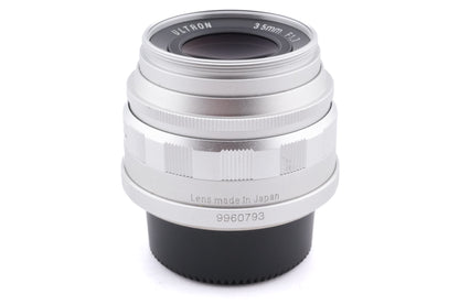 Voigtländer 35mm f1.7 Ultron Aspherical