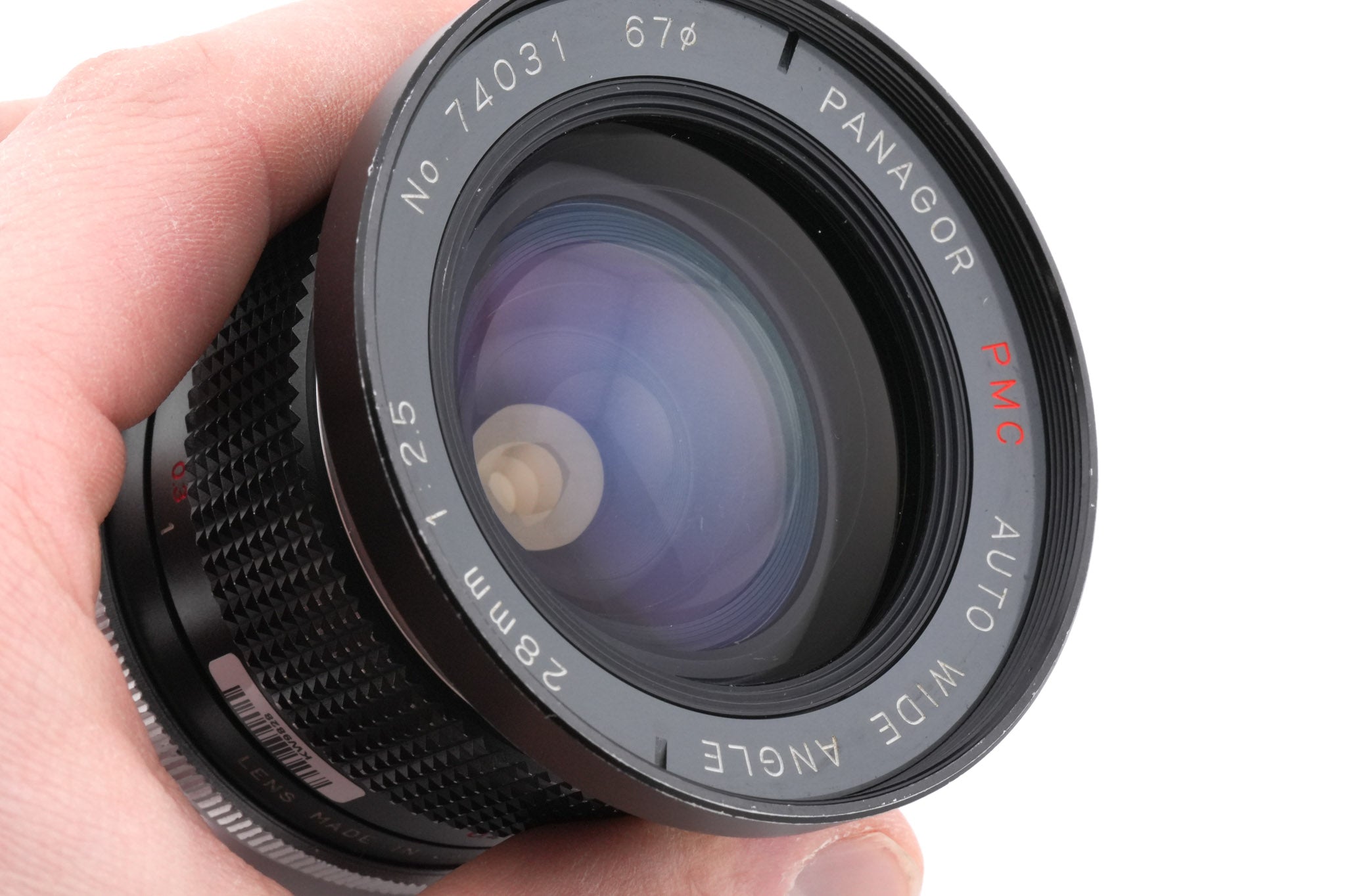 Panagor 28mm f2.5 PMC Auto Wide Angle