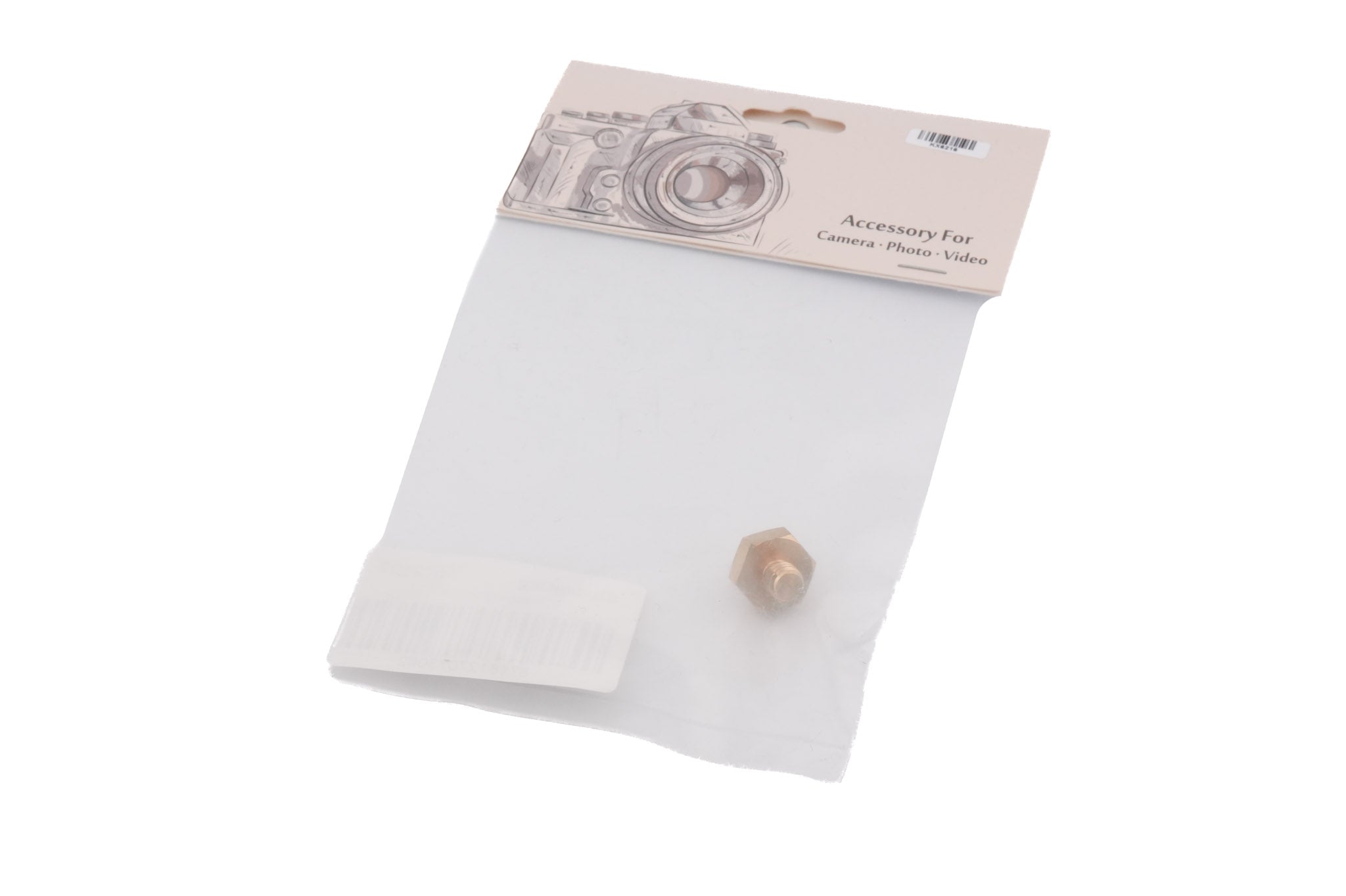 StudioKing 1/4" - 1/4" MC-1060B Male Spigot Adapter