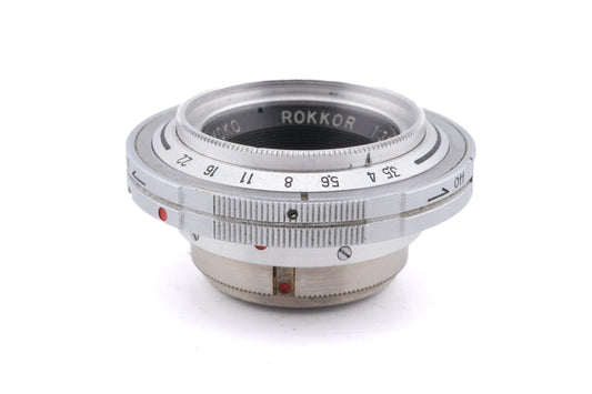 Minolta 35mm f3.5 Chiyoko Rokkor