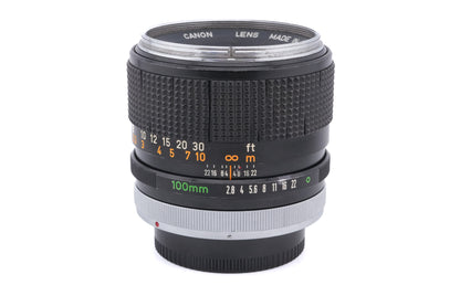 Canon 100mm f2.8 Chrome Nose