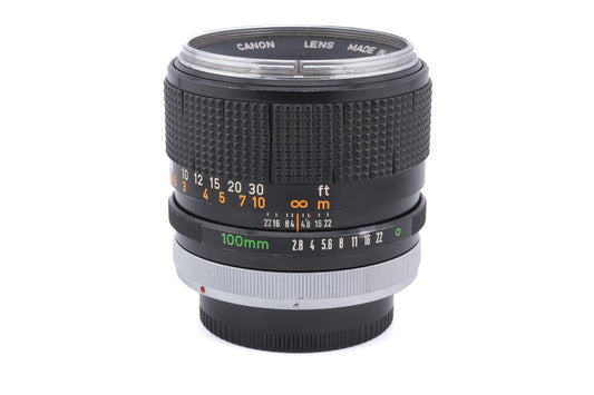 Canon 100mm f2.8 Chrome Nose
