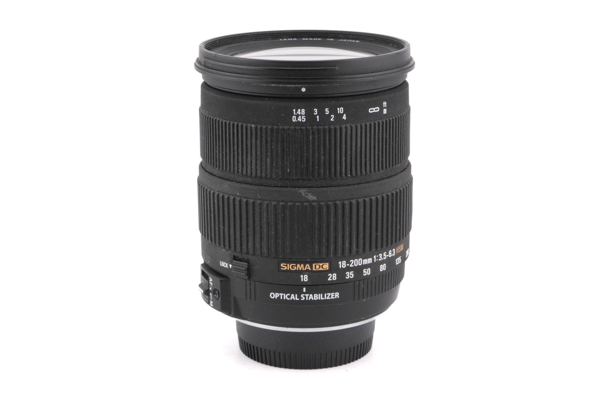 Sigma 18-200mm f3.5-6.3 DC OS HSM