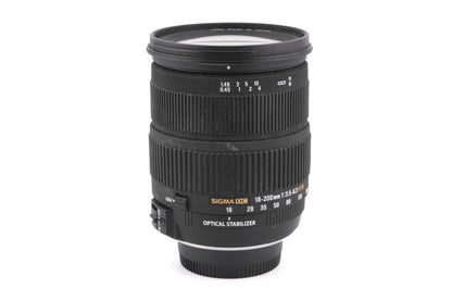 Sigma 18-200mm f3.5-6.3 DC OS HSM