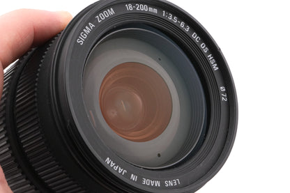 Sigma 18-200mm f3.5-6.3 DC OS HSM