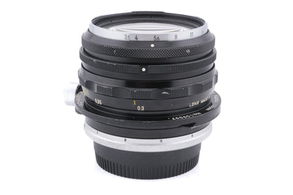 Nikon 35mm f3.5 PC-Nikkor
