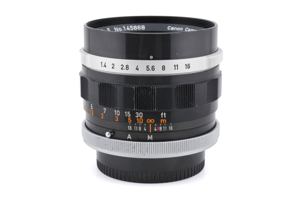 Canon 50mm f1.4 FL II