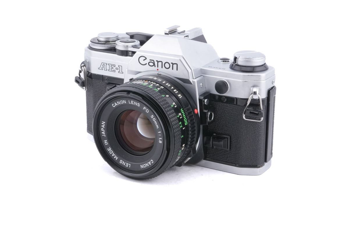 Canon AE-1 + 50mm f1.8 FDn