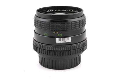 Sigma 28mm f2.8 Mini-Wide II Multi-Coated