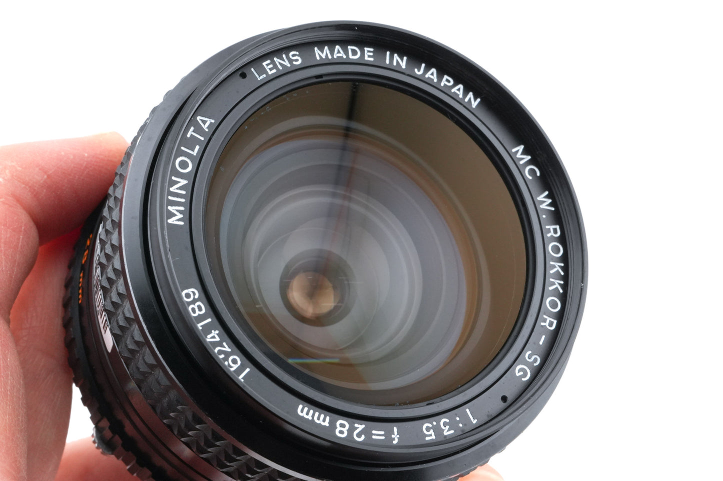 Minolta 28mm f3.5 MC W.Rokkor-SG