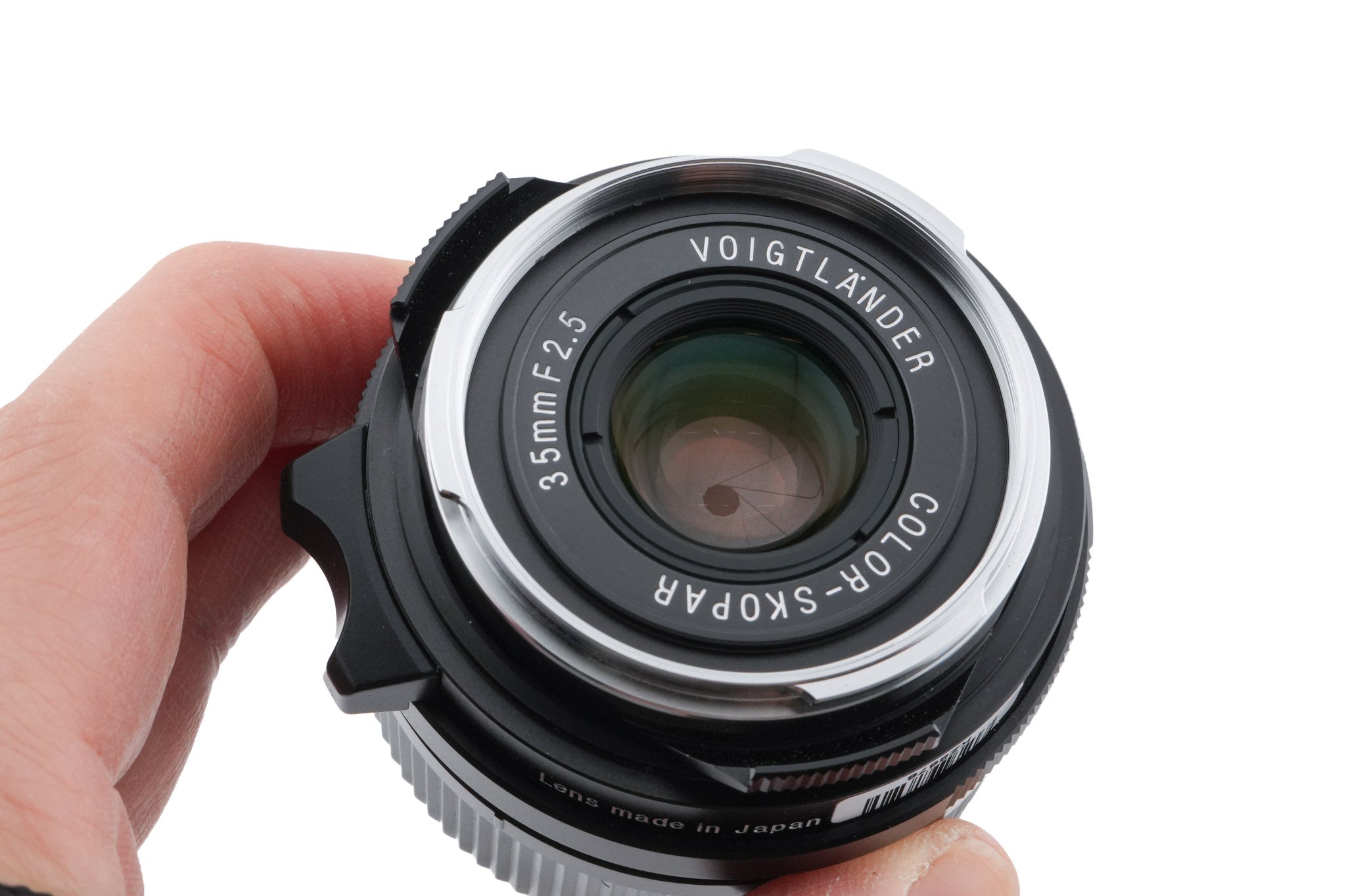 Voigtländer 35mm f2.5 Color-Skopar P-Type VM II