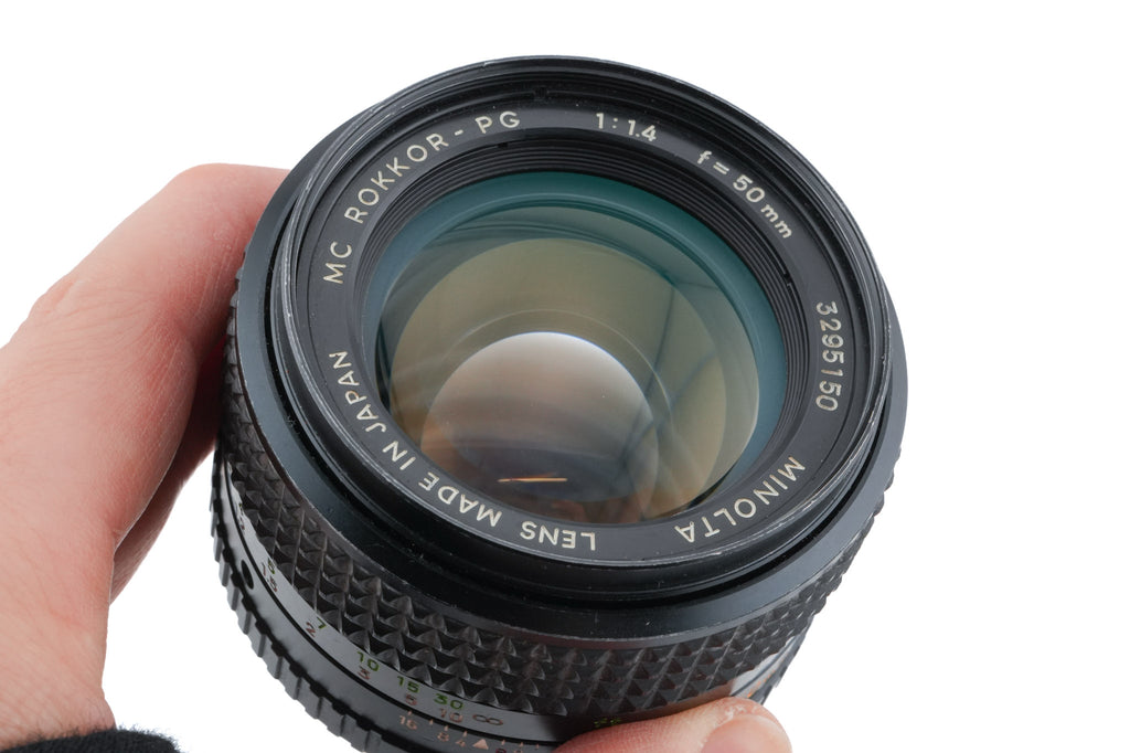 Minolta 50mm f1.4 MC Rokkor-PG