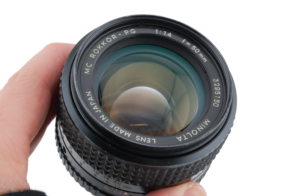 Minolta 50mm f1.4 MC Rokkor-PG