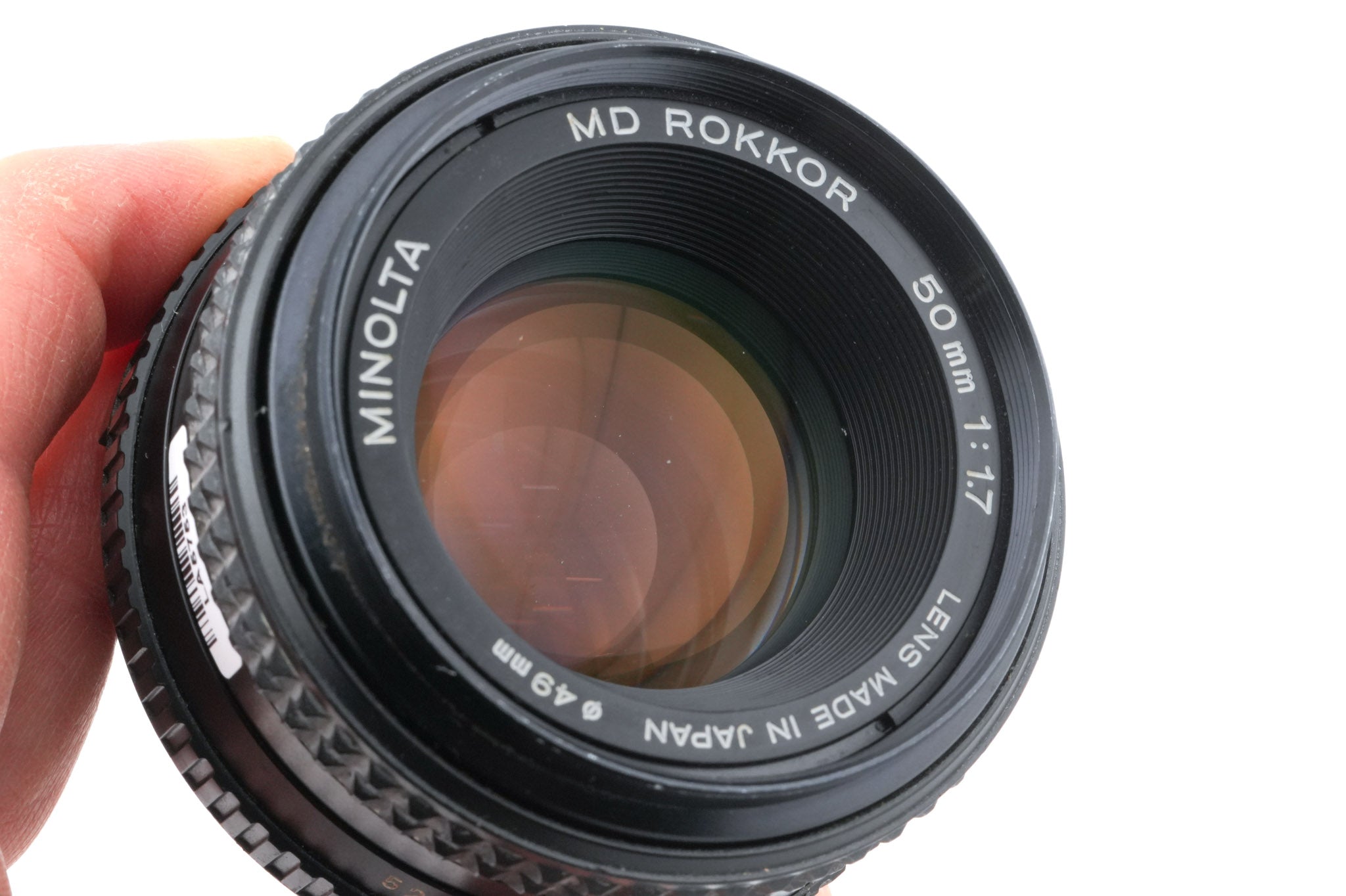 Minolta 50mm f1.7 MD Rokkor
