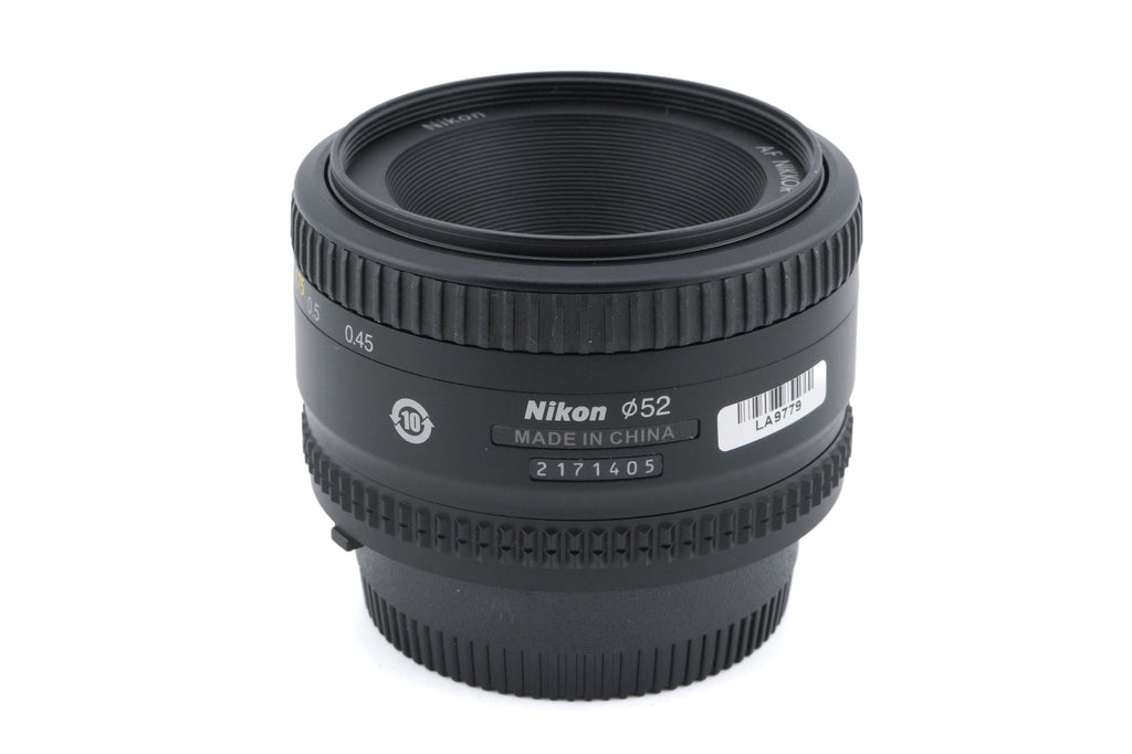 Nikon 50mm f1.8 AF Nikkor D