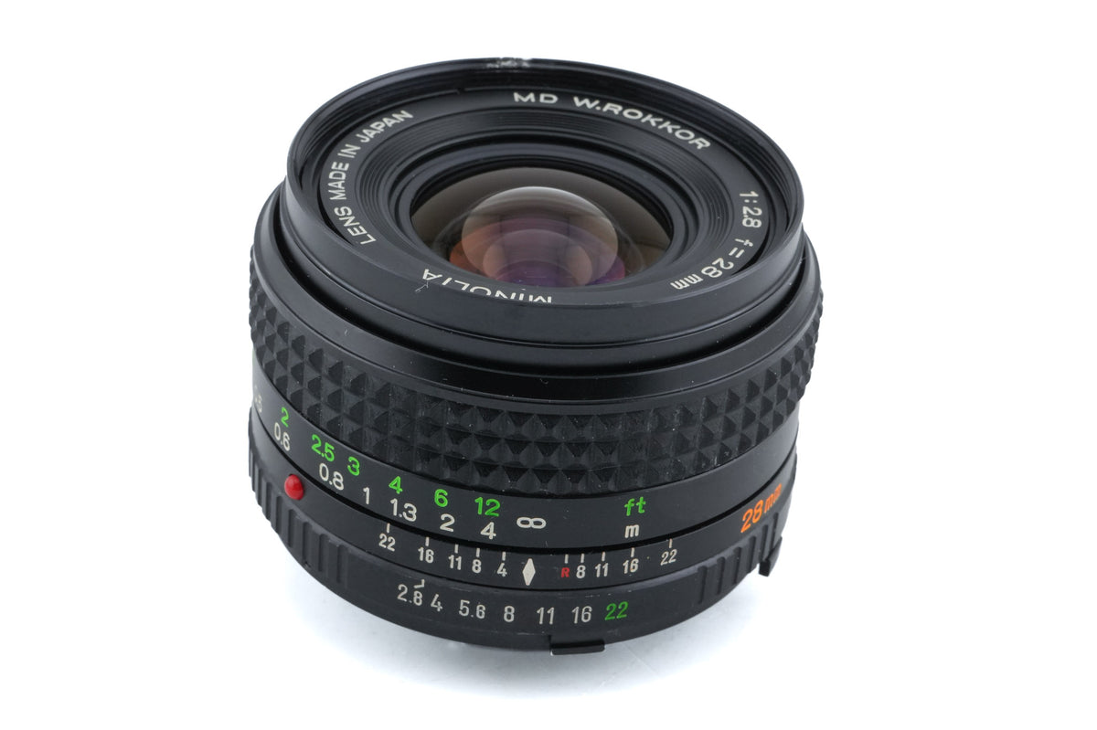Minolta 28mm f2.8 MD W.Rokkor