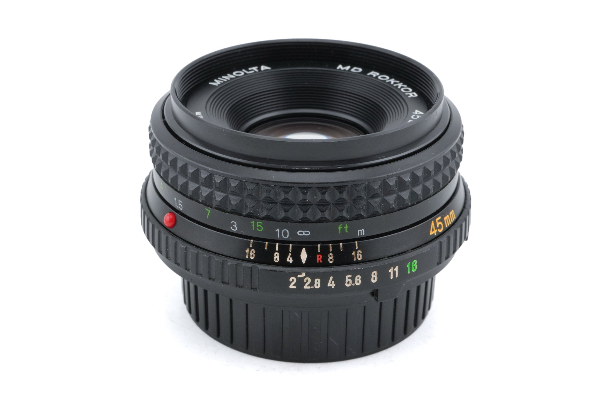Minolta 45mm f2 MD Rokkor