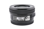 Sony 16-50mm f3.5-5.6 PZ OSS (SELP1650)