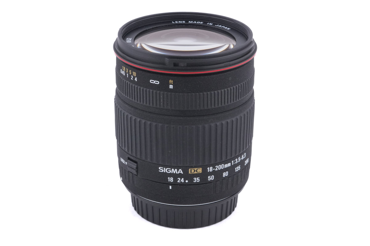 Sigma 18-200mm f3.5-6.3 DC