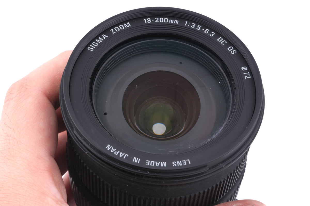 Sigma 18-200mm f3.5-6.3 DC OS