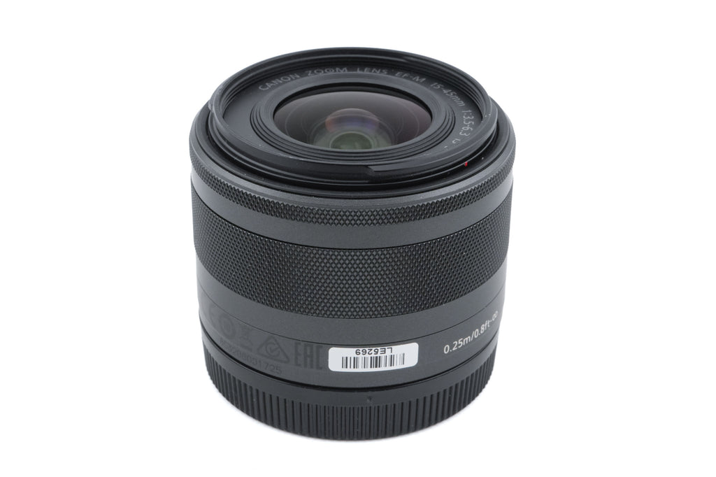 Canon 15-45mm f3.5-6.3 IS STM
