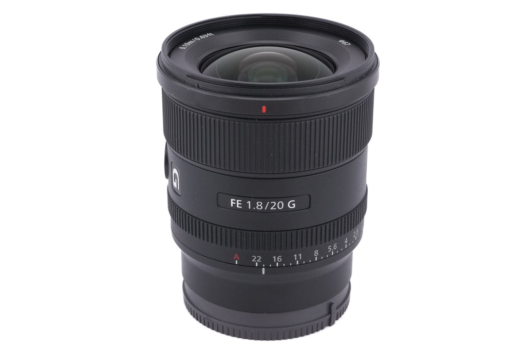 Sony 20mm f1.8 G (SEL20F18G)