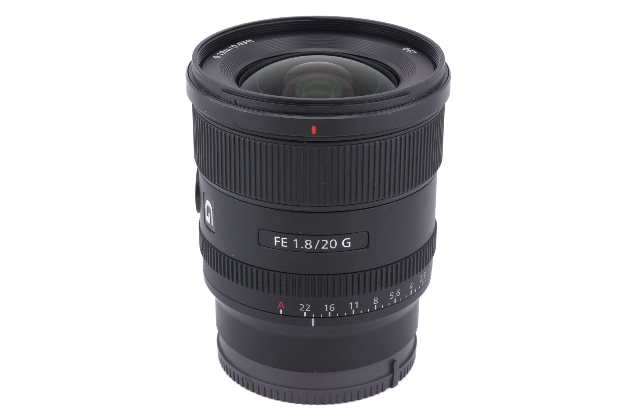Sony 20mm f1.8 G (SEL20F18G)