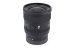 Sony 20mm f1.8 G (SEL20F18G)