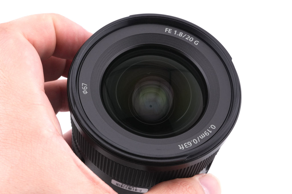 Sony 20mm f1.8 G (SEL20F18G)