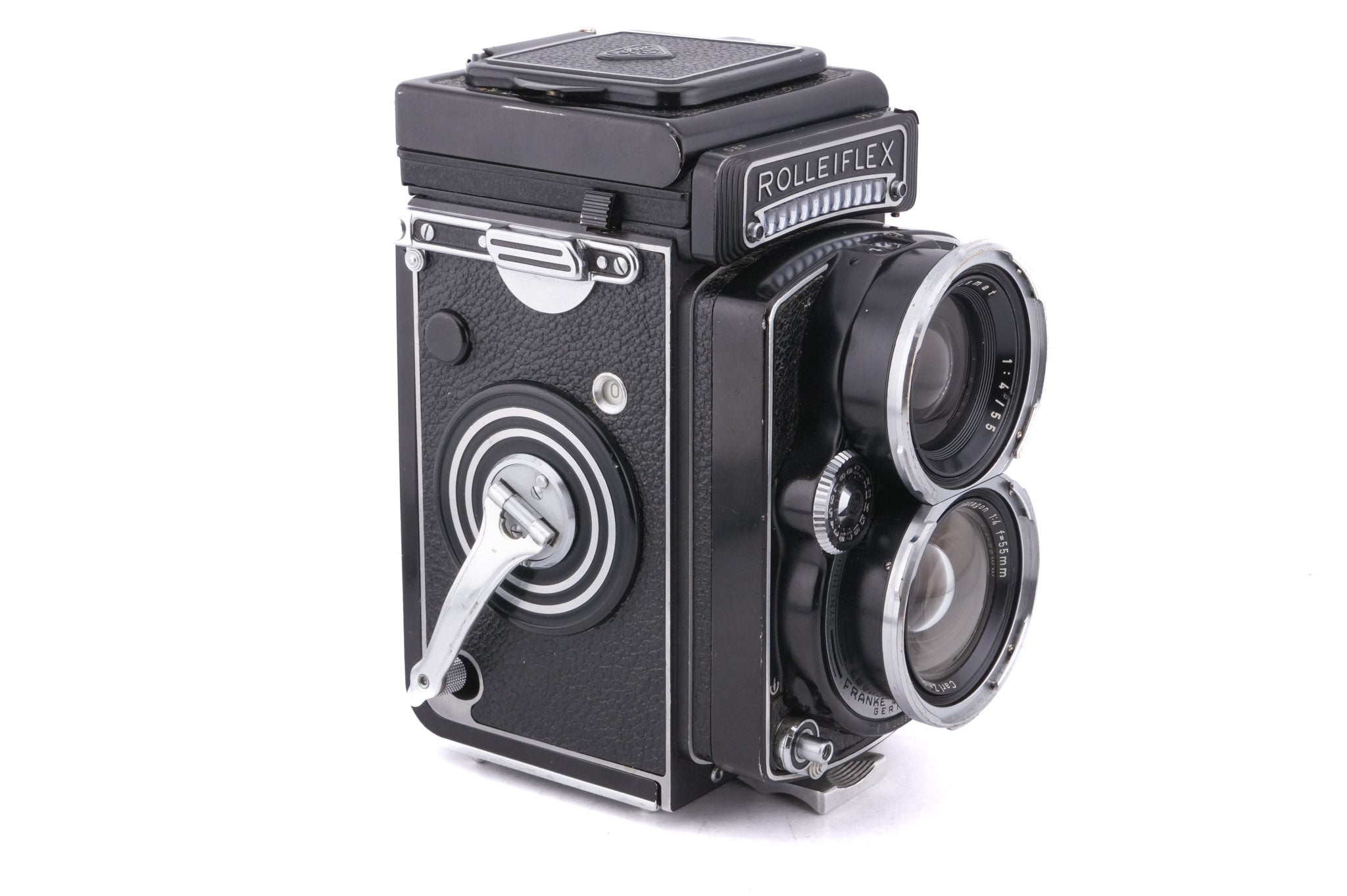 Rollei Wide-Angle Rolleiflex (K7W) + Wide-Rolleiflex Leather Case