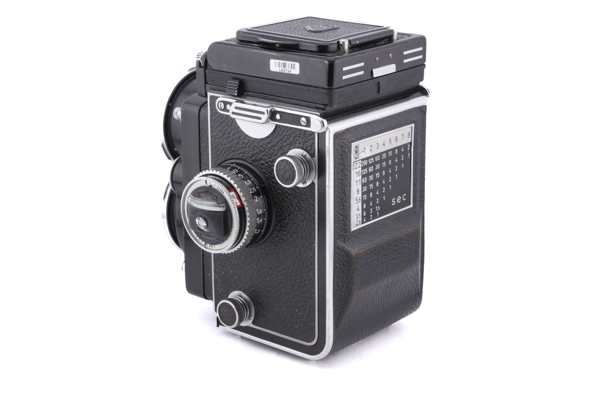 Rollei Wide-Angle Rolleiflex (K7W) + Wide-Rolleiflex Leather Case