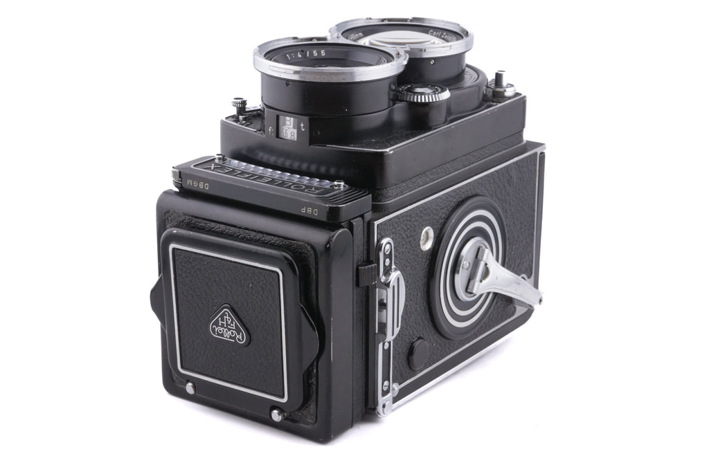 Rollei Wide-Angle Rolleiflex (K7W) + Wide-Rolleiflex Leather Case