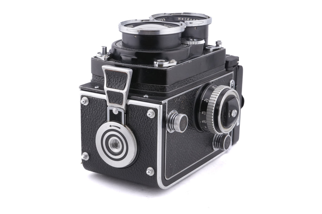 Rollei Wide-Angle Rolleiflex (K7W) + Wide-Rolleiflex Leather Case