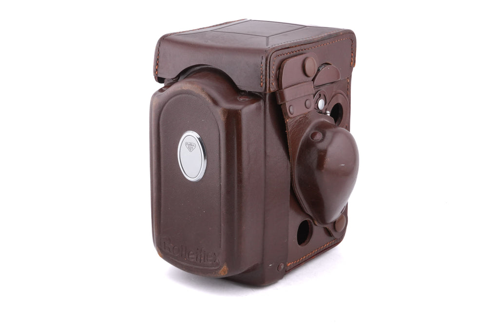 Rollei Wide-Angle Rolleiflex (K7W) + Wide-Rolleiflex Leather Case
