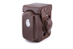 Rollei Wide-Angle Rolleiflex (K7W) + Wide-Rolleiflex Leather Case