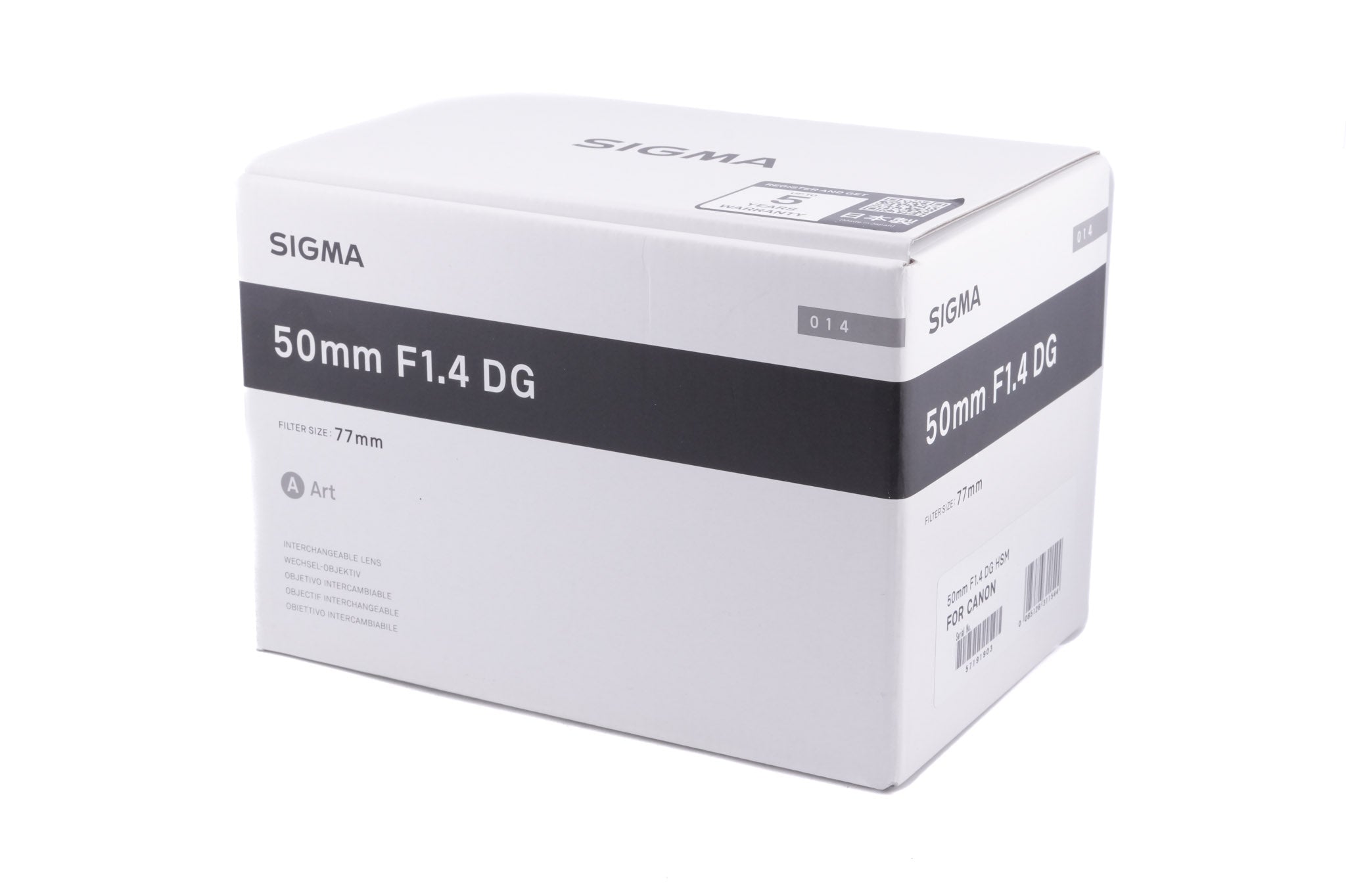 Sigma 50mm f1.4 DG HSM Art (014)