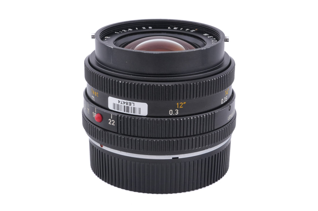 Leica 28mm f2.8 Elmarit-R (Type I) (3-Cam) (11204)