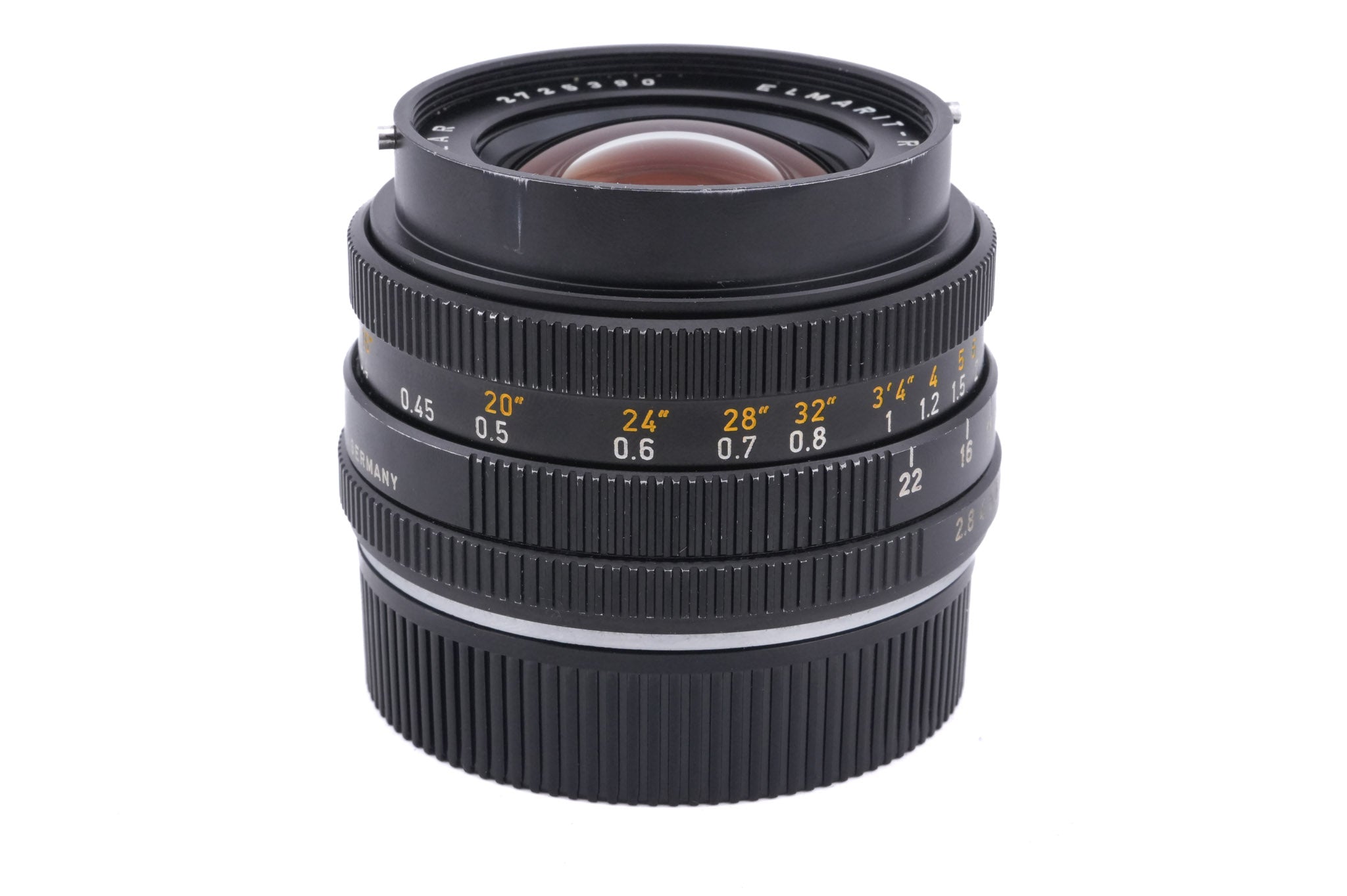 Leica 28mm f2.8 Elmarit-R (Type I) (3-Cam) (11204)